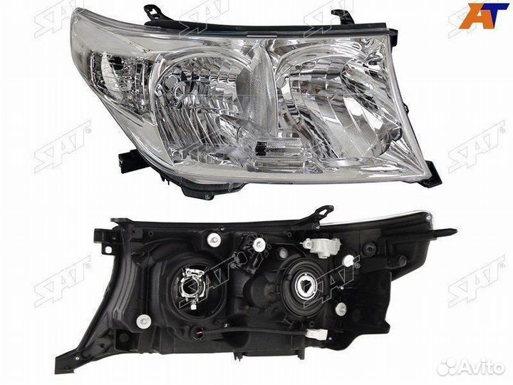 Фара toyota land cruiser 200 07-11 RH под ксенон