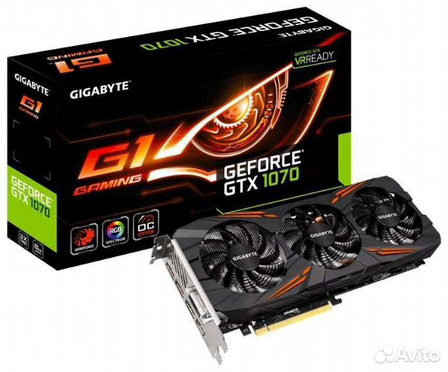 Видеокарта Gigabyte GTX 1070