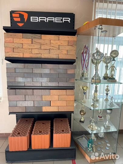 Кирпич керамический кладка нуар терра Braer