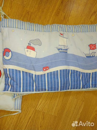 Бортики на детскую кроватку