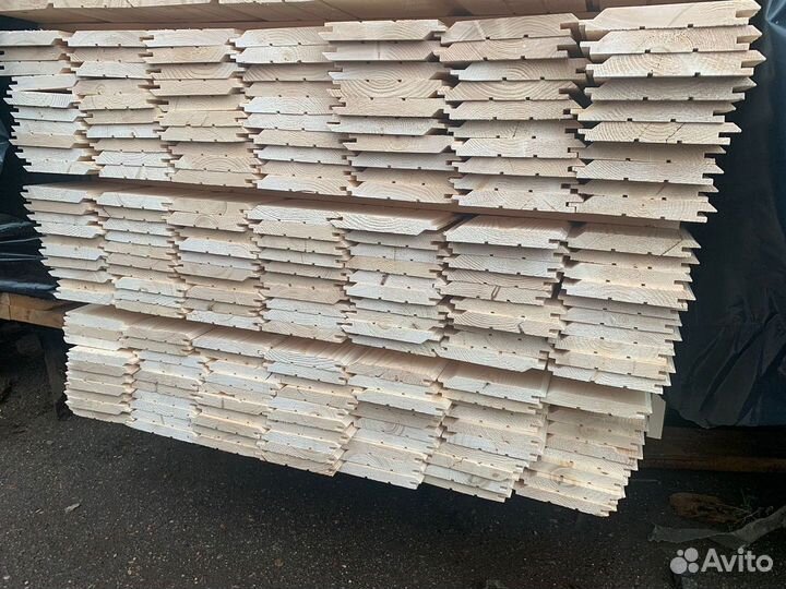 Имитация бруса 21х196х6000, ав. Хвойный лес