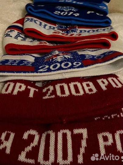 Коллекция шапок лыжня России