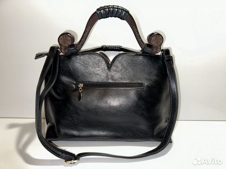 Сумка натуральная кожа с ручками