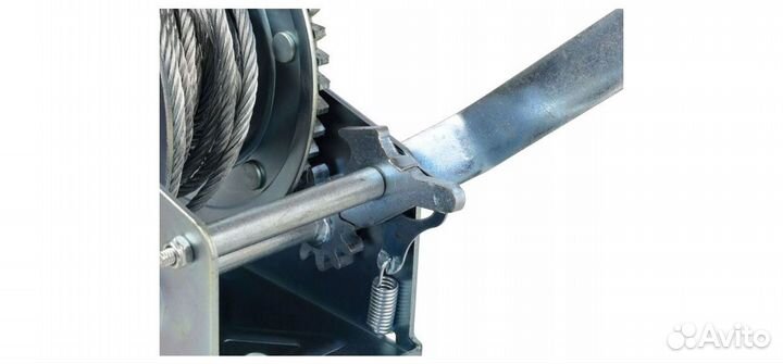 Лебедка ручная барабанная Geko 850 кг (10 м.)