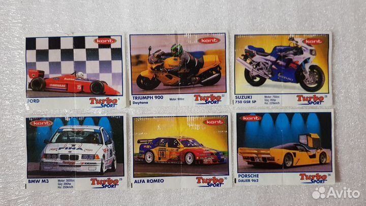 Вкладыши Turbo Super, Classik,Sport - Состояние