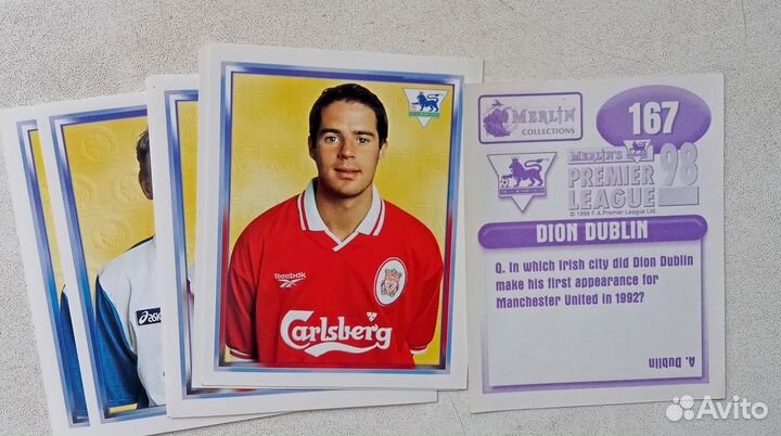 Карточки panini merlin, mj