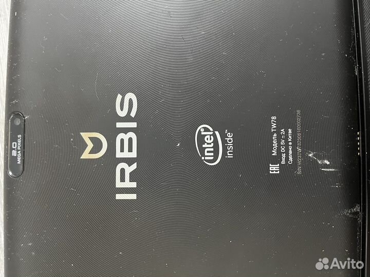 Acer n15w4 и Irbis TW78