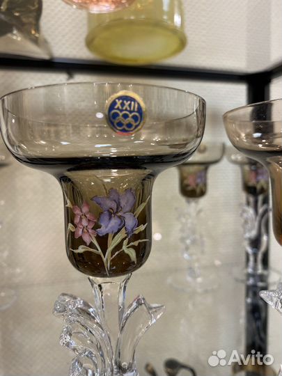 Хрустальные подсвечники и не только винтаж