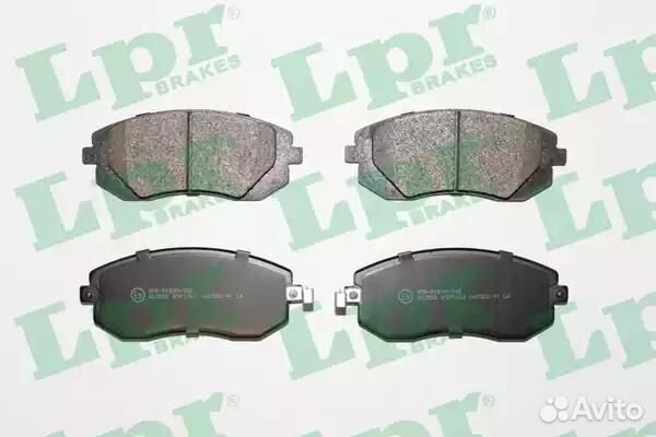 Колодки тормозные дисковые