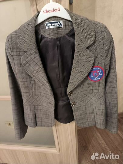 Пиджак школьный skylake