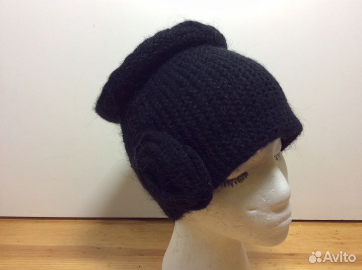 Авторская кубанка с мохером, 55-58, арт 236