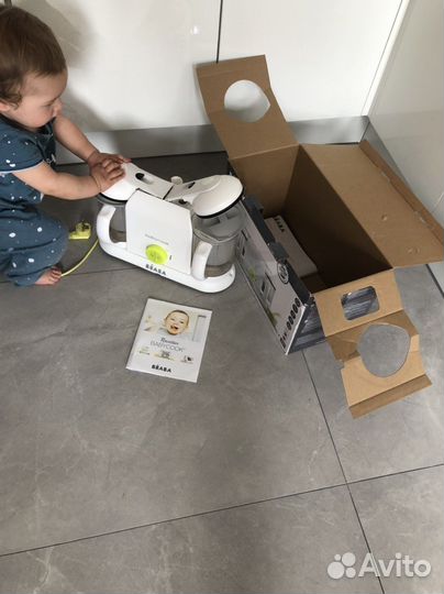 Пароварка блендер beaba babycook