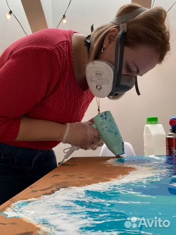 Обучение по эпоксидной смоле, мастер-класс (16+)