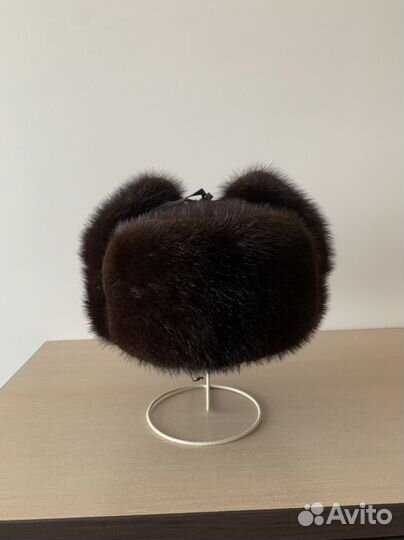 Норковая шапка мужская