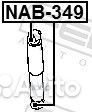 Сайленблок заднего амортизатора nab-349 Febest
