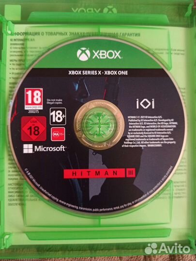 Hitman 3 для Xbox series X, Xbox one