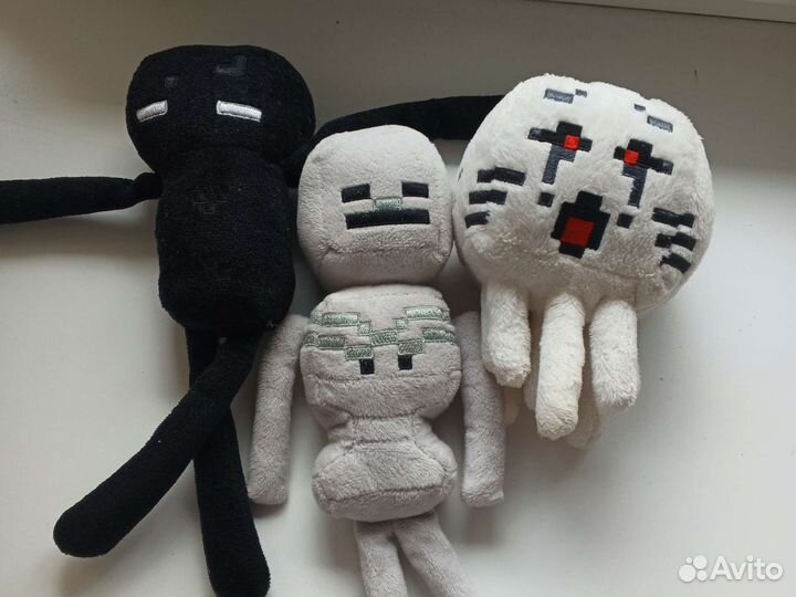 Плюшевые игрушки Minecraft