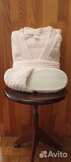 Халат + тапочки / Комплект