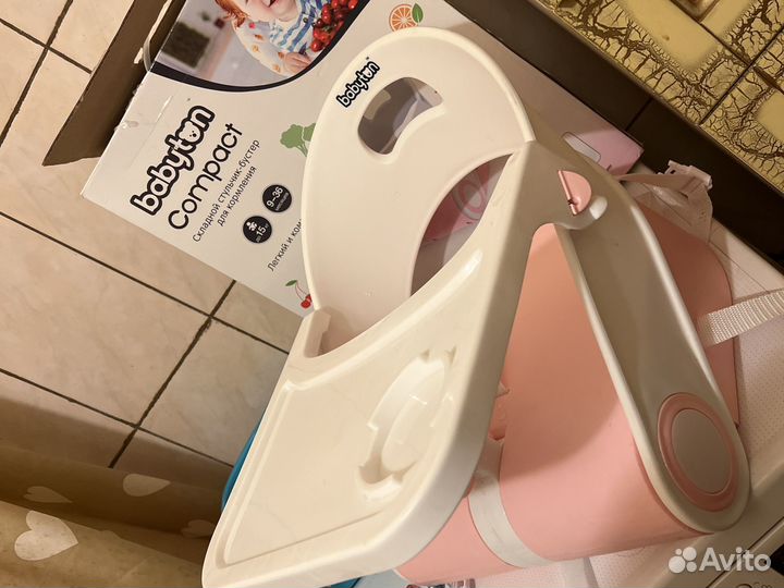 Стульчик для кормления бустер babyton