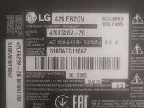 Разбор телевизора LG 42LF620V
