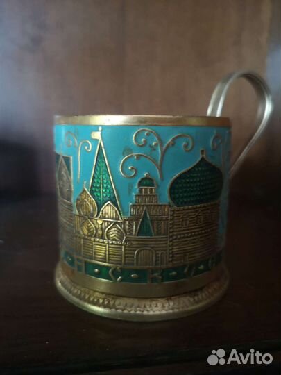 Подстаканник Коломенское СССР эмаль