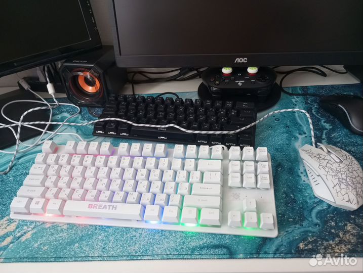 Игровая клавиатура и мышь