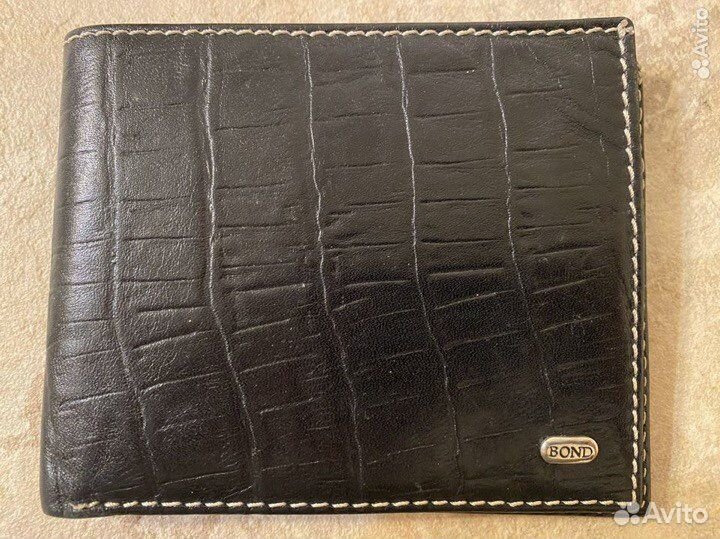 Кошелек мужской кожаный новый