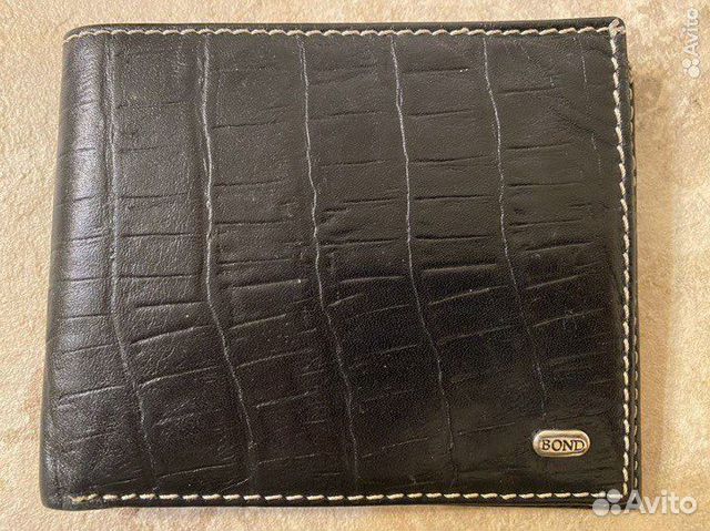 Кошелек мужской кожаный новый