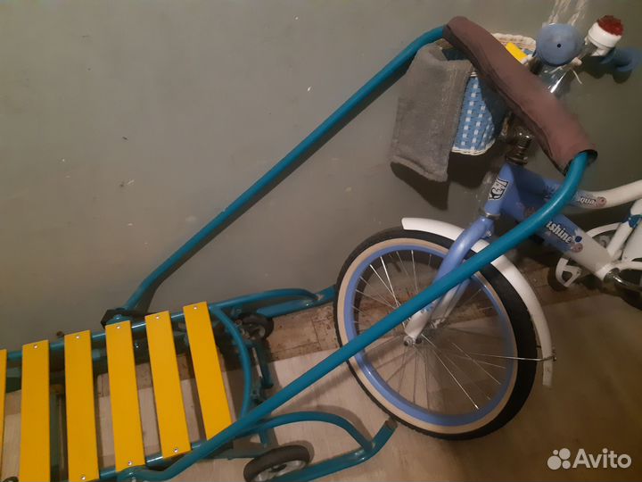 Детские санки на колесах