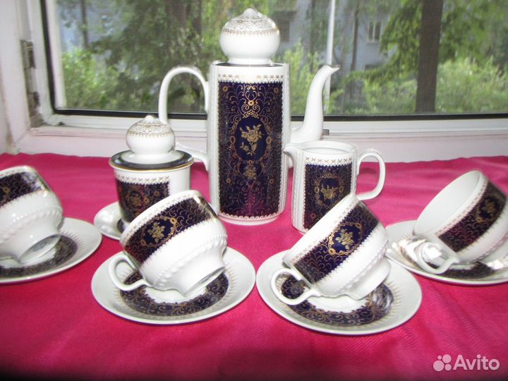 Сервиз кофейный Райхенбах ГДР