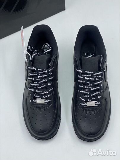 AIR force 1 LOW supreme black