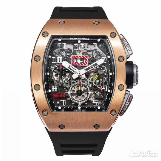 Часы Richard Mille RM0 11 FM Felipe Massa Chronograph Watch