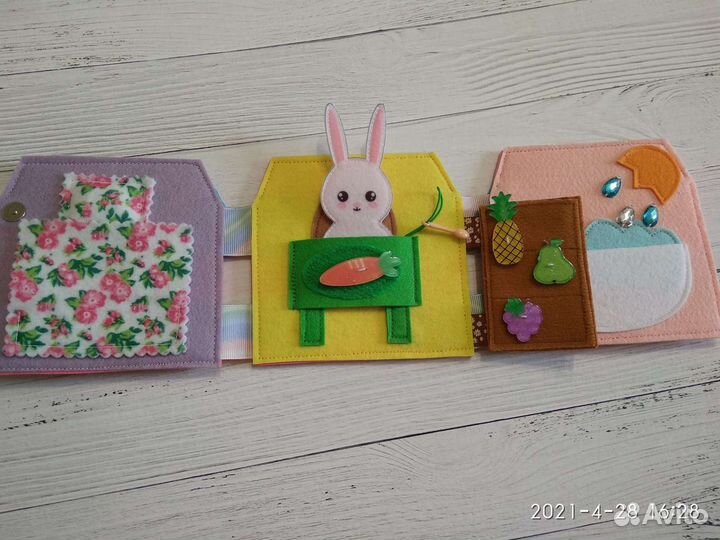 Домики из фетра