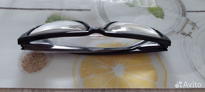 Очки с диоптриями +9