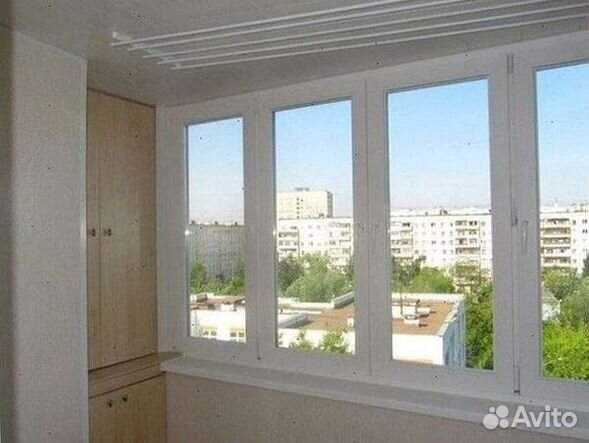 Балкон пластиковый пвх