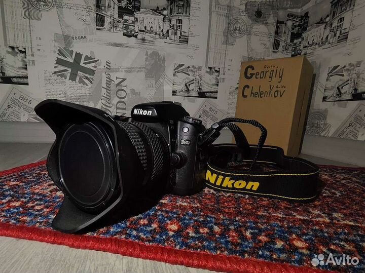 Зеркальный фотоаппарат nikon d80