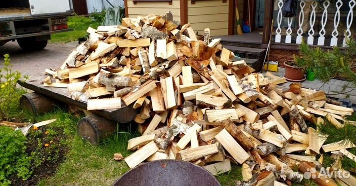 Дрова Ольховые от 1 куба в Сертолово