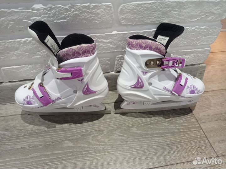 Коньки ледовые раздвижные