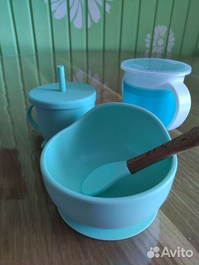 Детская посуда для прикорма, поильник