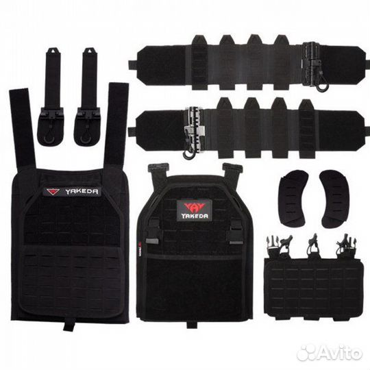 Бронежилет (плитник) с подсумками Yakeda VT-6094A