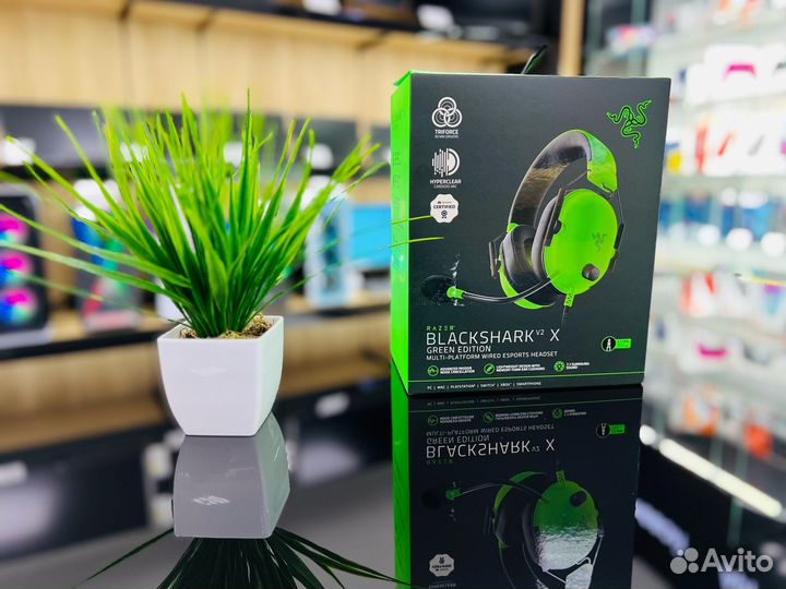 Проводная гарнитура Razer Blackshark V2 X черные