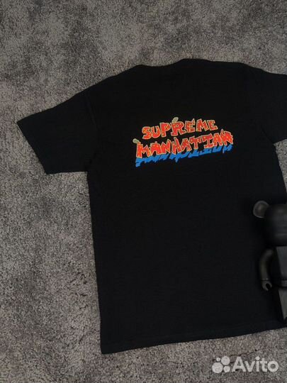 Футболка Supreme Manhattan Tee Black