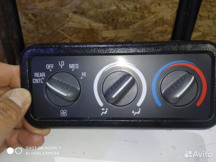 Блок управления климатом задний, GMS, Chevrolet