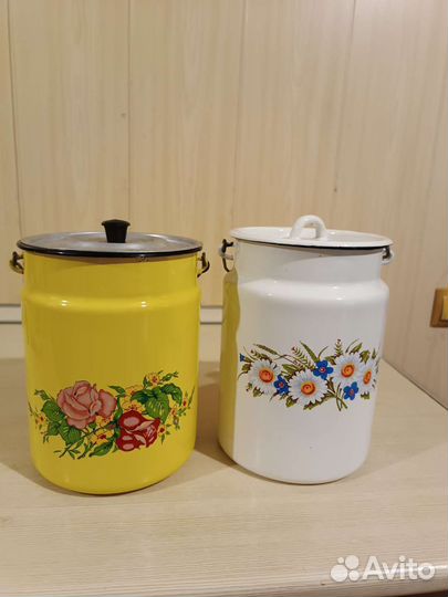 Набор эмалированной кухонной утвари пакетом