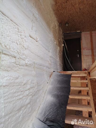 Утепление стен пеной ППУ теплоизоляция