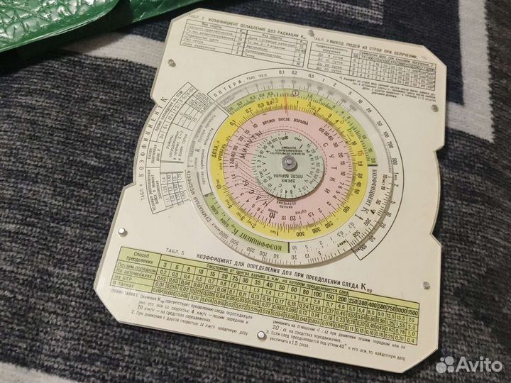 Радиационная линейка рл