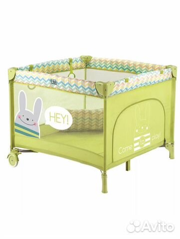 Манеж детский Happy baby Alex green