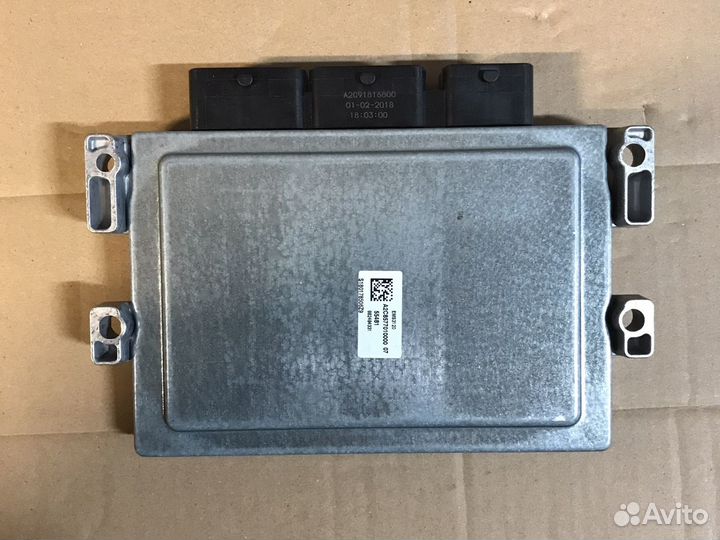 Блок управления двигателем 237104234 Renault 1.6 л