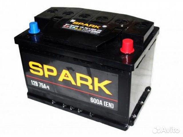 Аккумулятор Spark 75ач с бесплатной доставкой