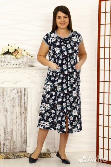 Халат на молнии 56 Новый